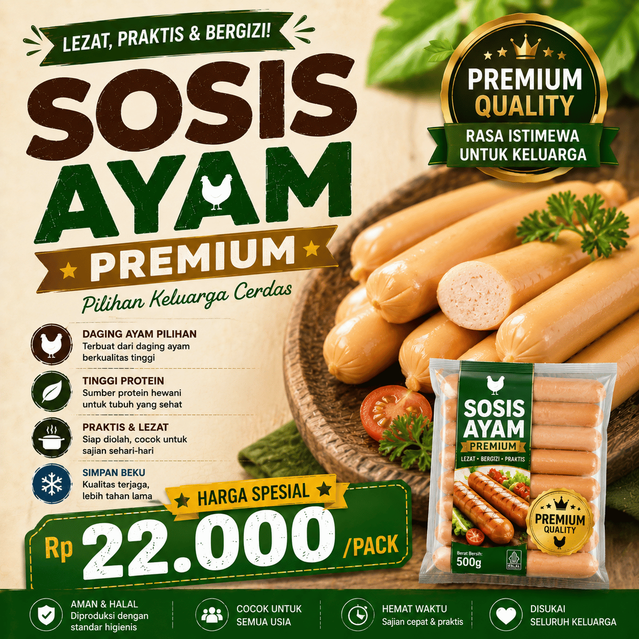 Sosis Ayam Premium