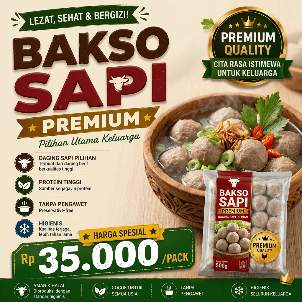 Bakso Sapi Premium