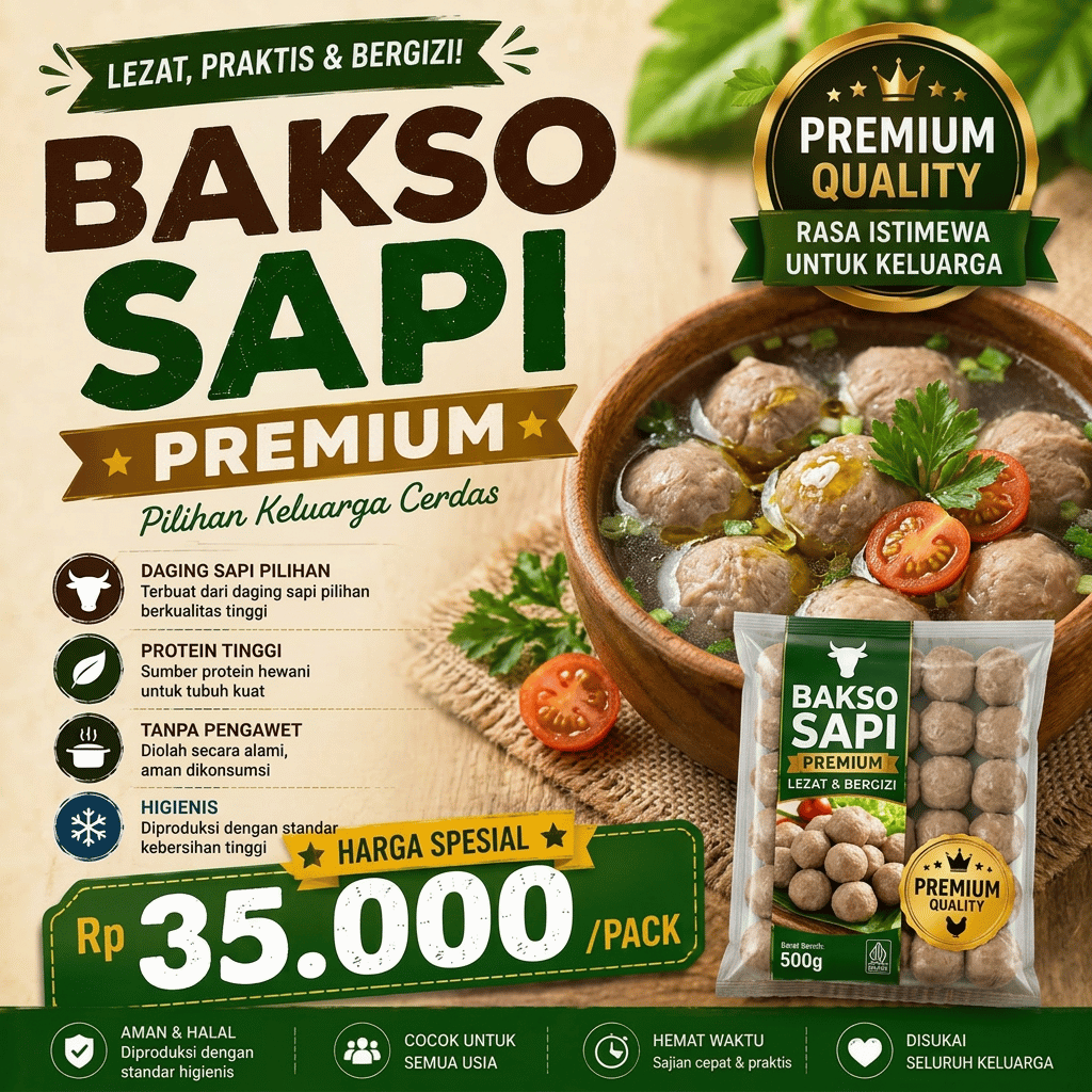 Bakso Sapi Premium