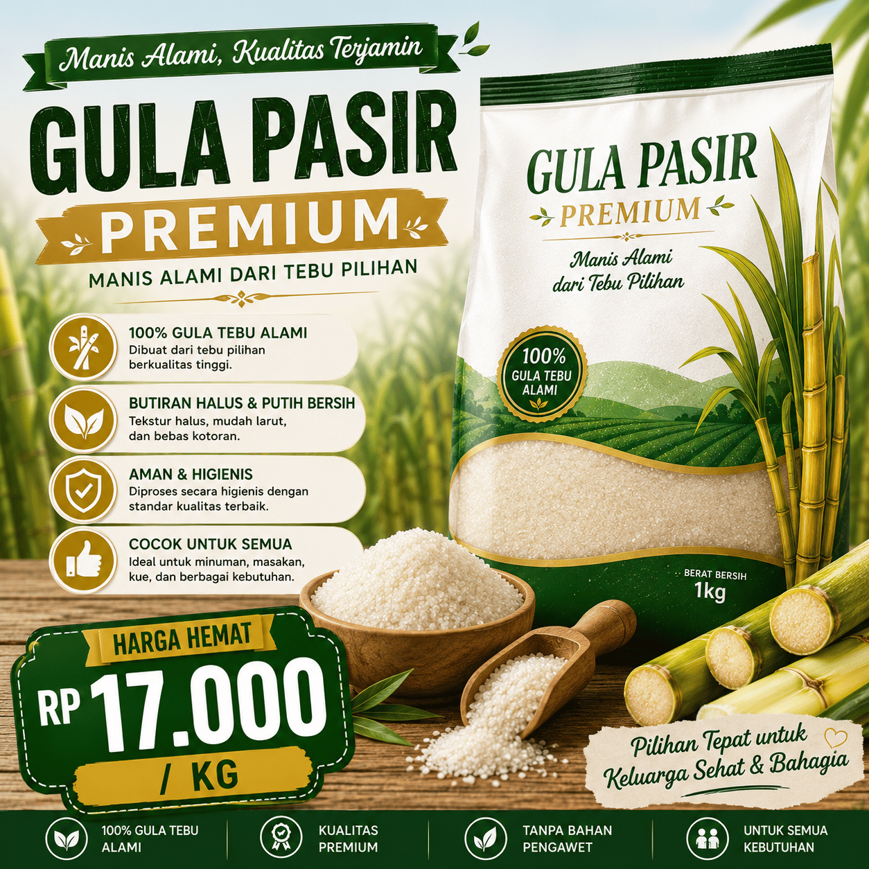 Gula Pasir Premium