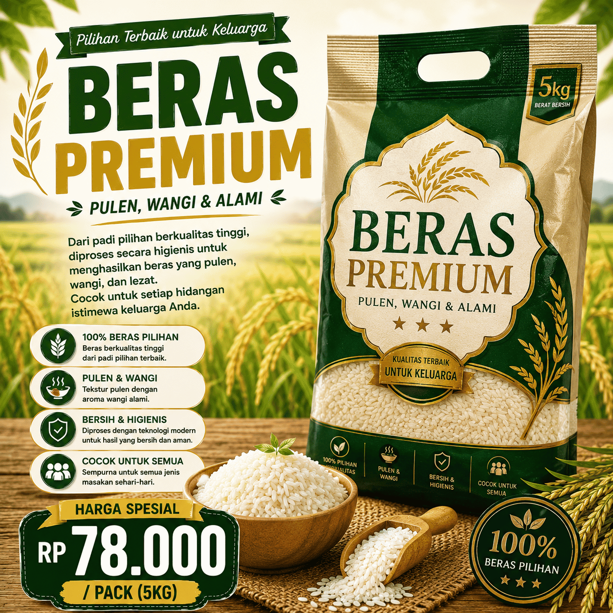 Beras Premium 5kg