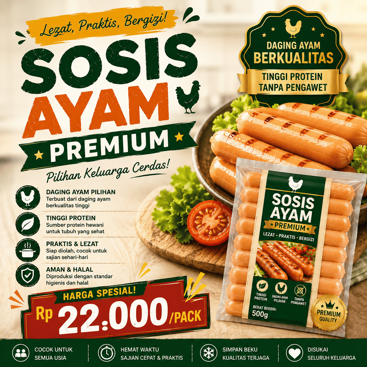 Sosis Ayam Premium