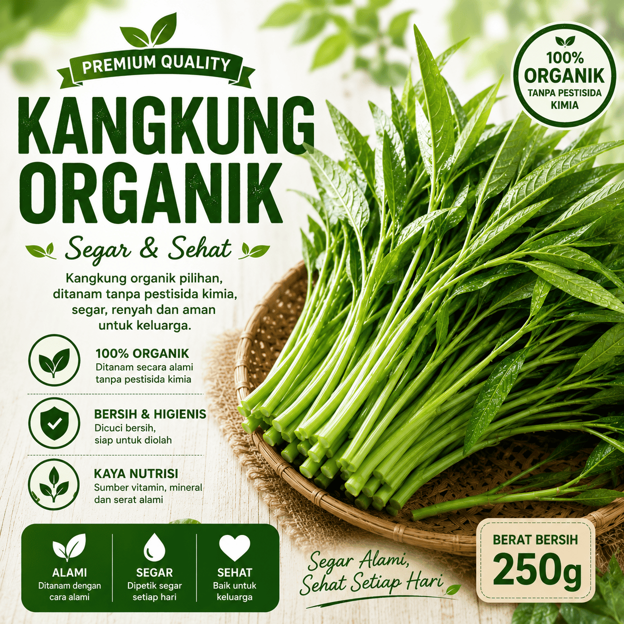 Kangkung Organik