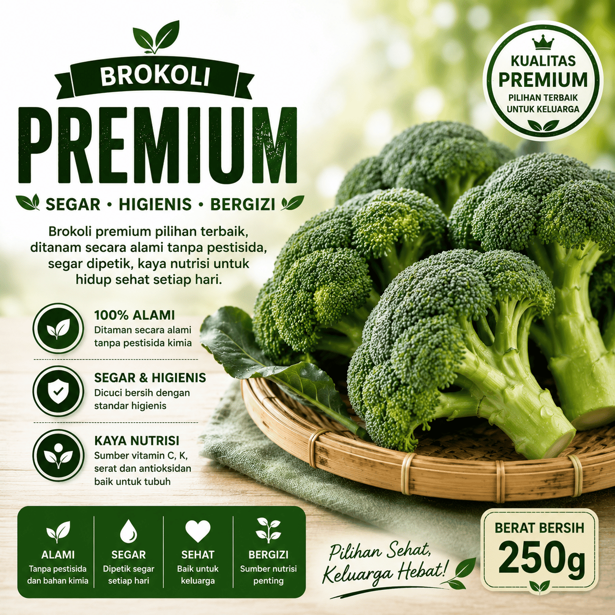 Brokoli Premium