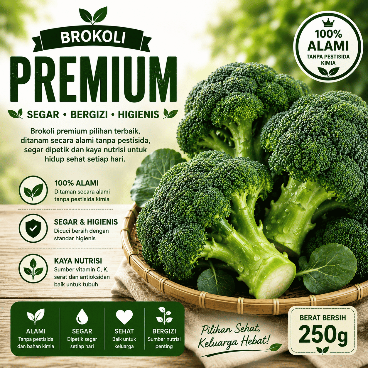 Brokoli Premium