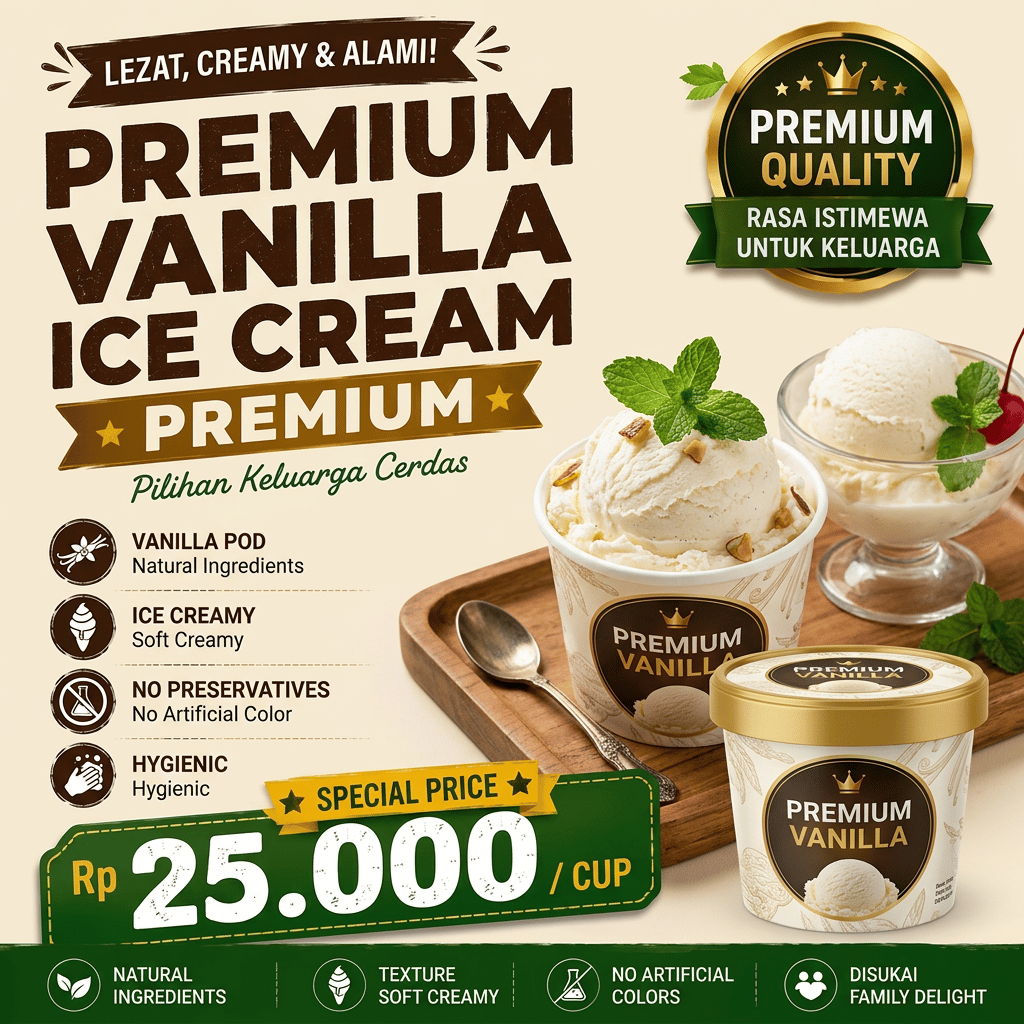 Es Krim Vanilla
